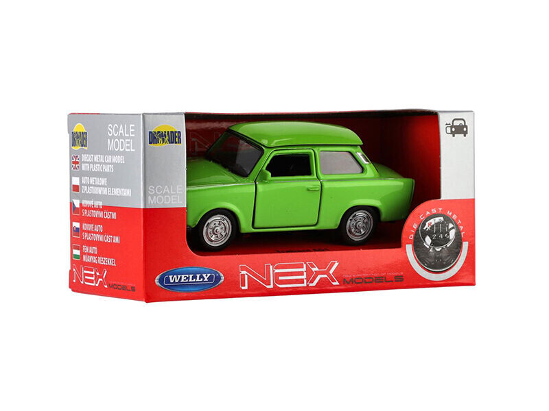 Welly Trabant 601 1:34 zelený